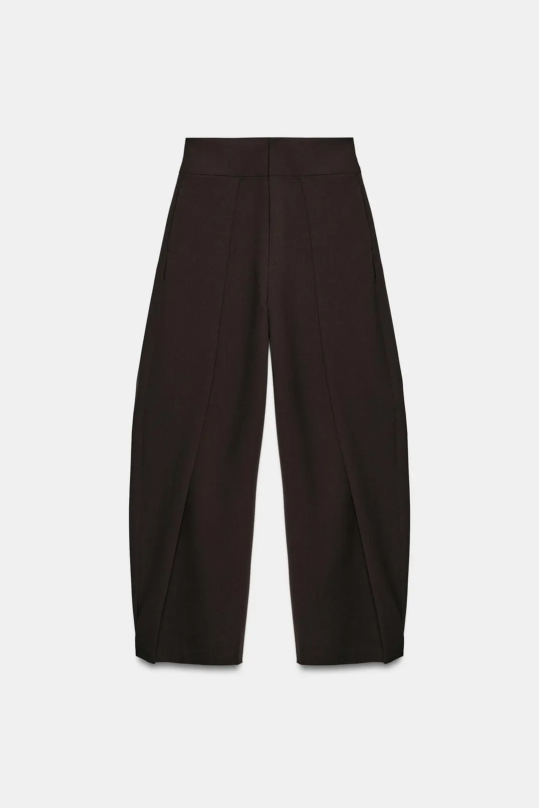 Брюки-баллоны плиссированные, Zara