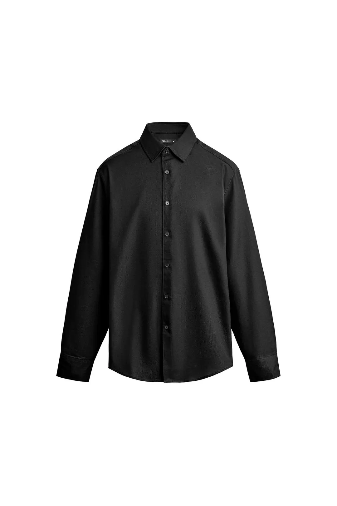 Фактурная рубашка стандартного кроя, Zara