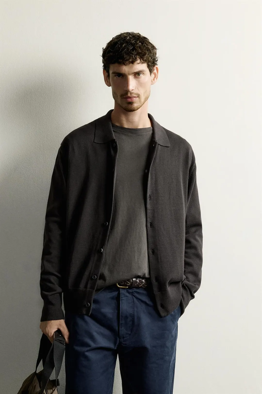 Хлопковый кардиган стандартного кроя, Zara