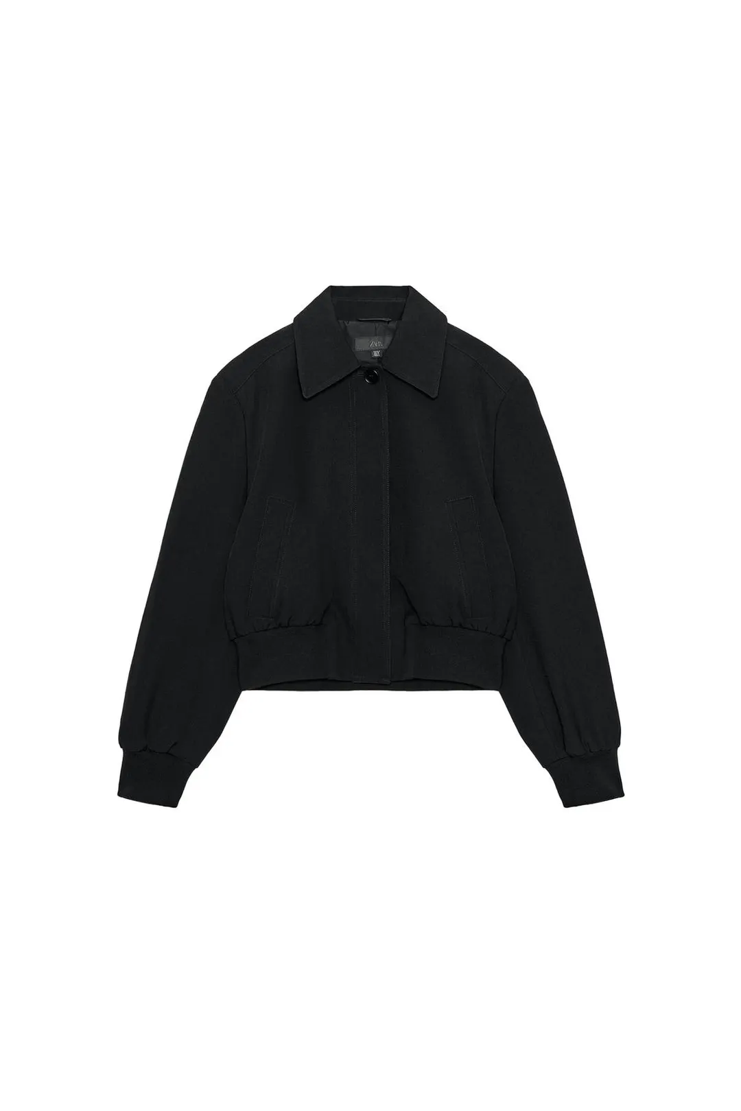 Куртка короткая с подплечниками, Zara