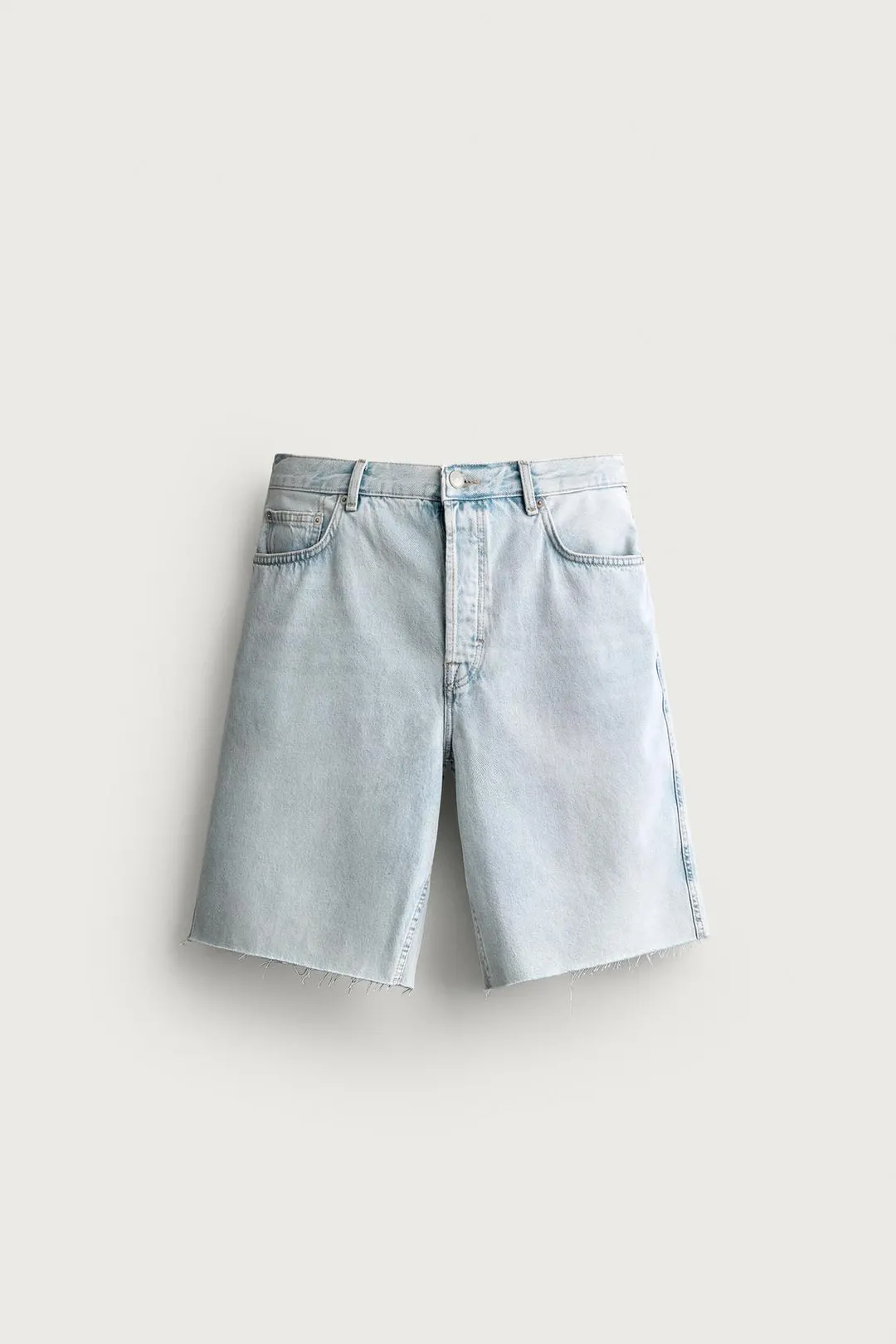 Джинсовые бермуды прямого кроя, Zara