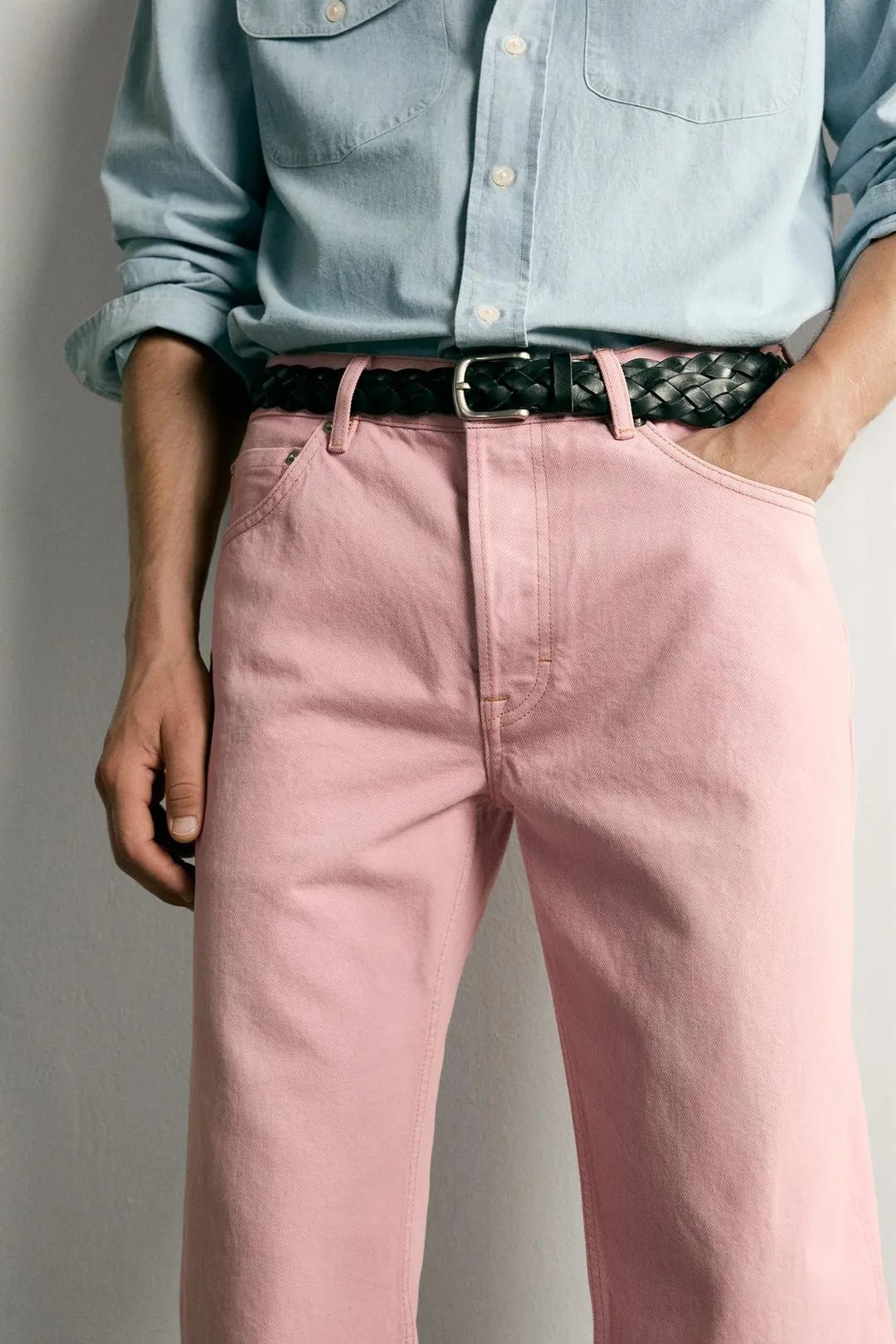 Джинсы прямого кроя, Zara