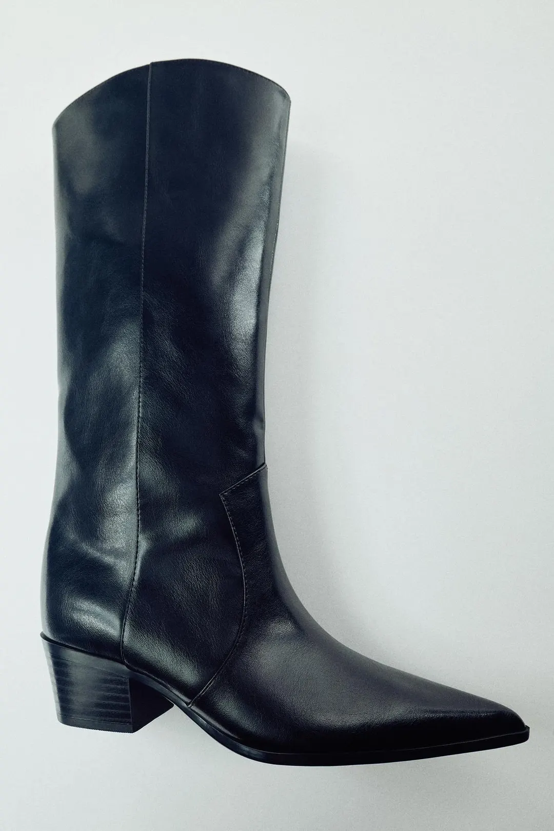 Сапоги на ковбойском каблуке, Zara
