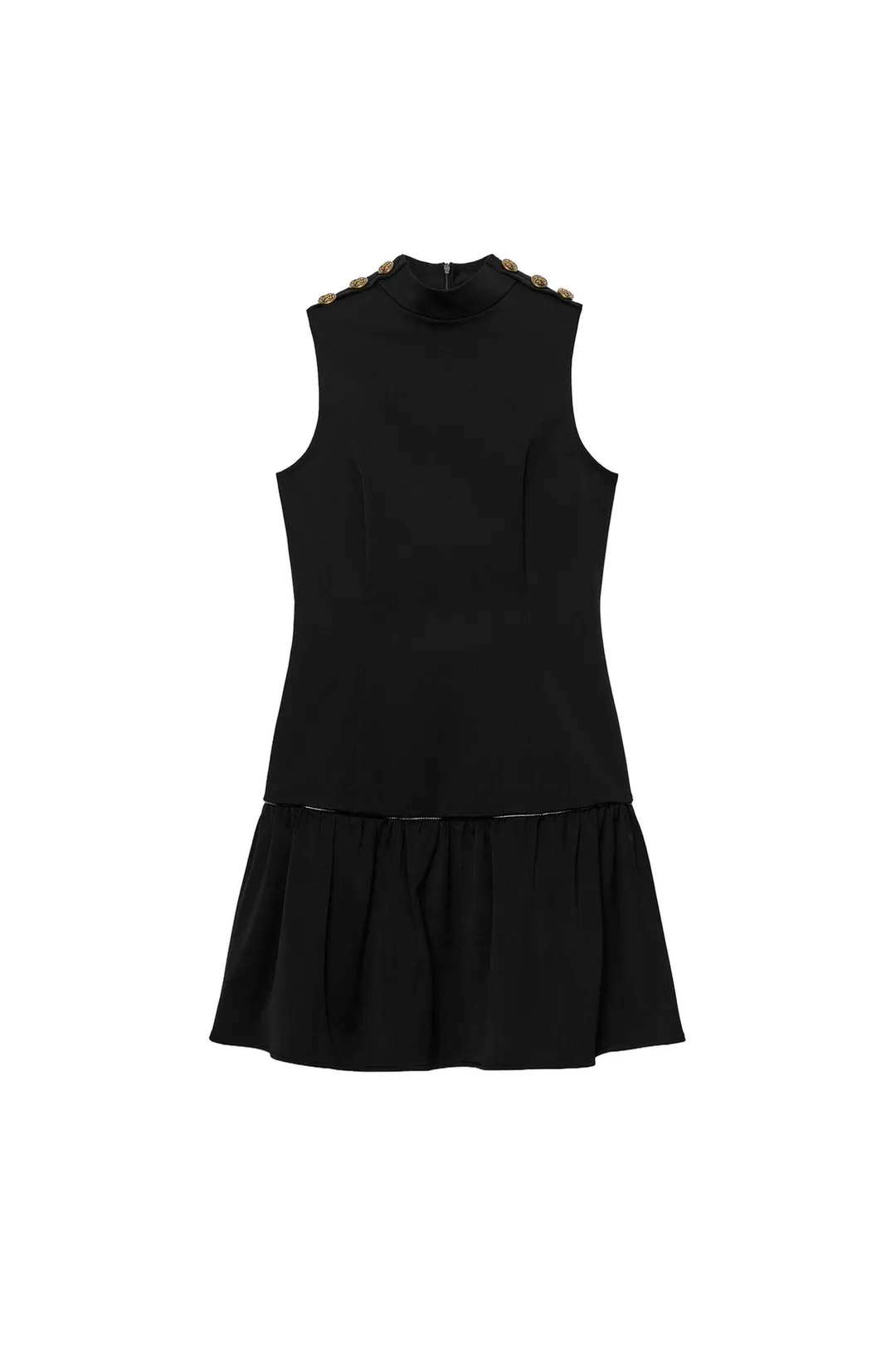 Мини-платье на пуговицах, Zara