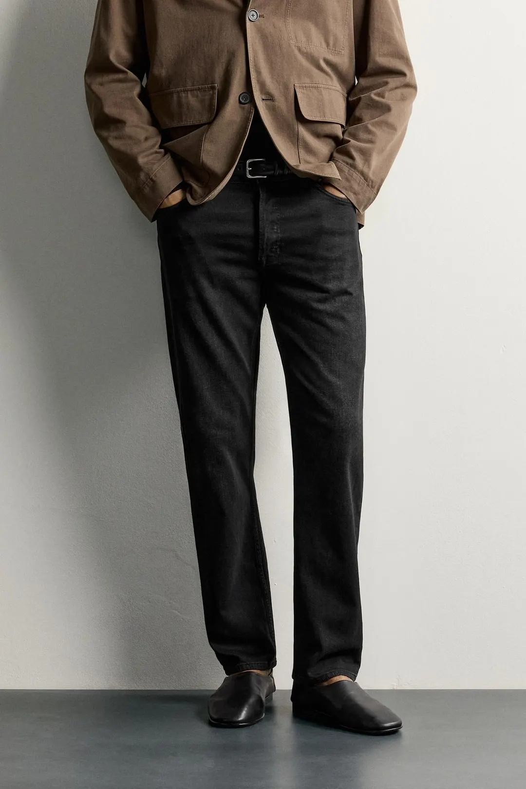 Джинсы прямого кроя, Zara