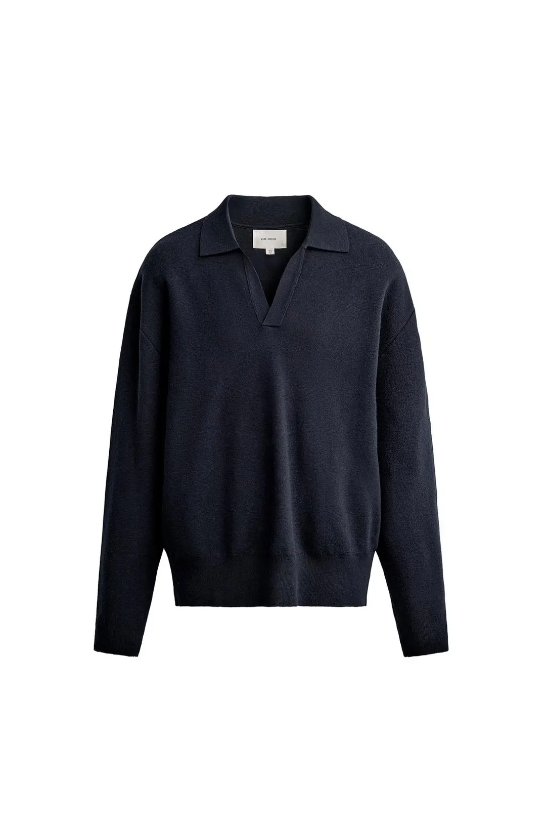 Поло плотной вязки из хлопка и шерсти, Zara