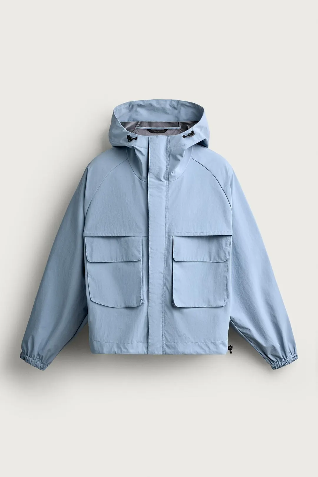 Куртка водоотталкивающая свободного кроя, Zara