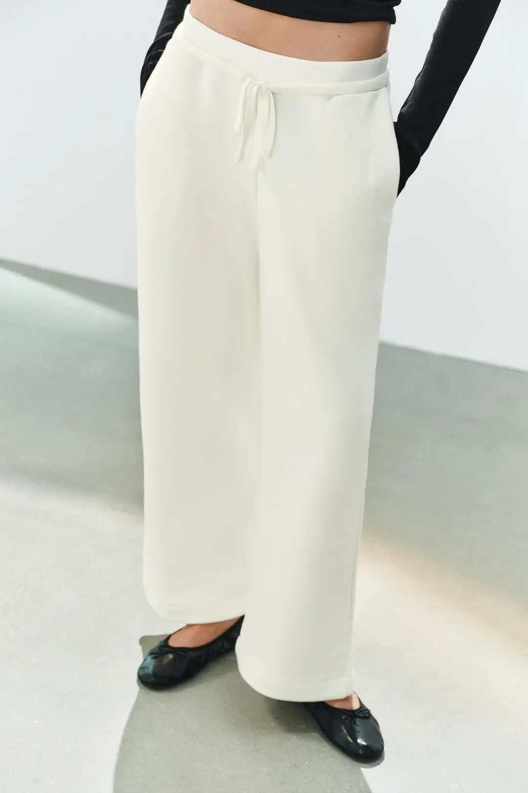 Плюшевые брюки на кулиске, Zara