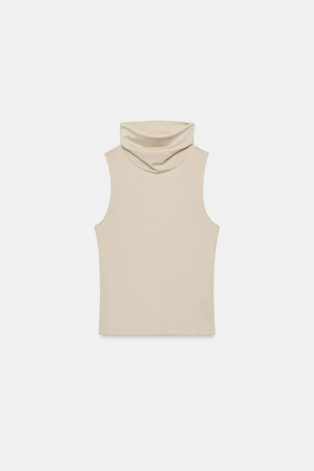 Топ с высоким воротником, Zara
