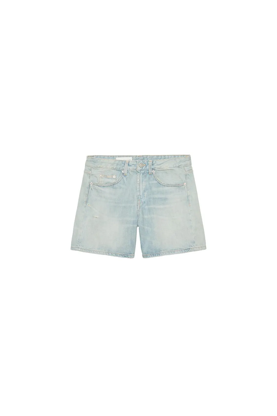Джинсовые бермуды прямого кроя со средней посадкой, Zara