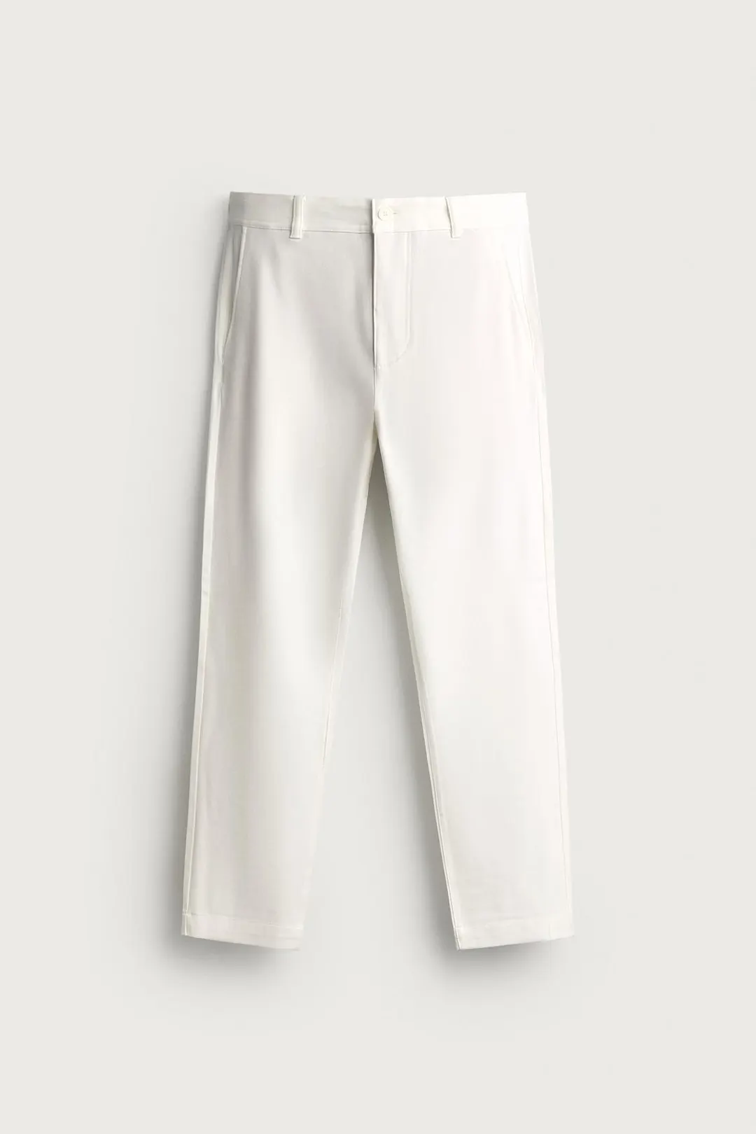 Фактурные чиносы комфортного кроя, Zara