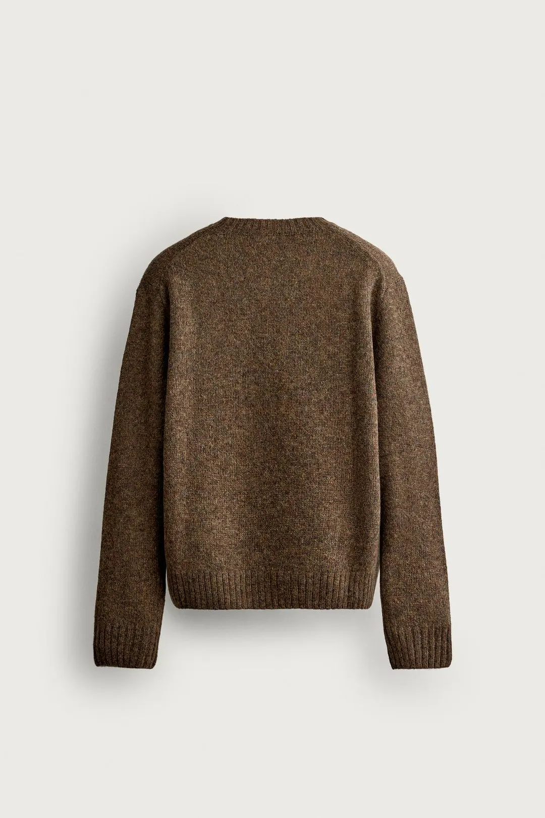 Джемпер прямого кроя из 100% шерсти, Zara