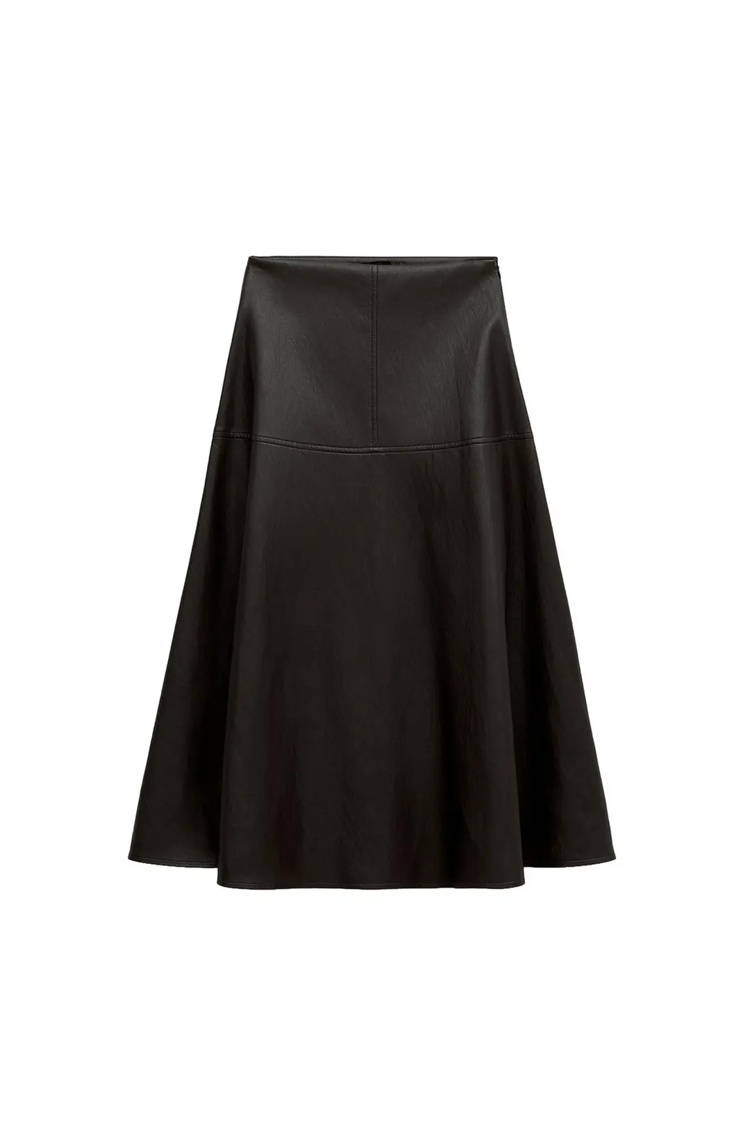 Юбка миди под кожу, Zara