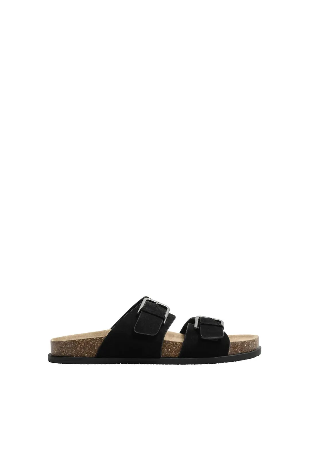 Сандалии из кожи с ремешками, Zara