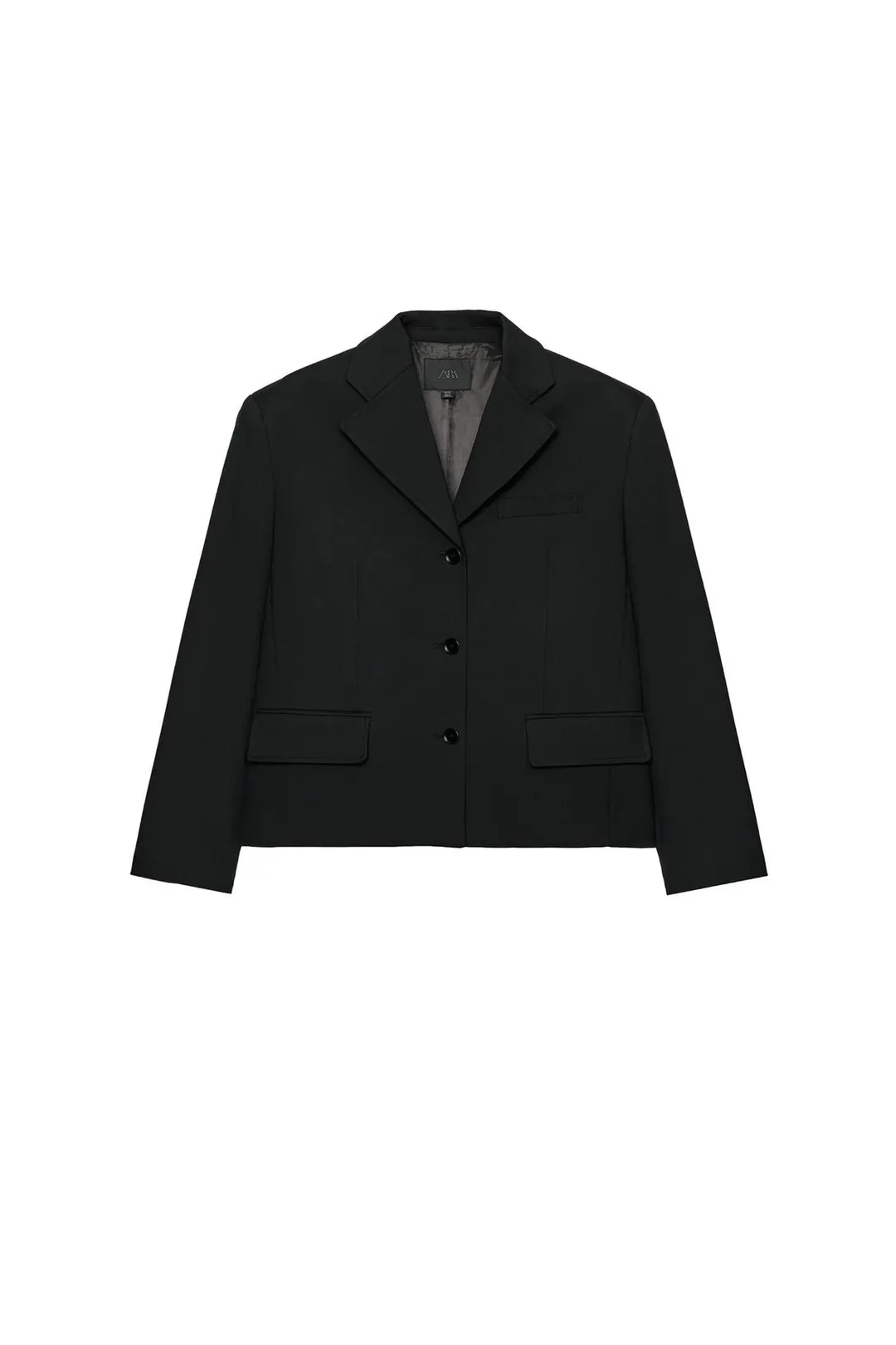 Блейзер прямого кроя с карманами, Zara