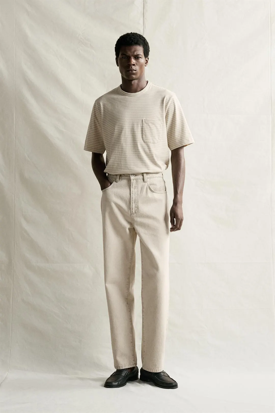 Джинсы прямого кроя до щиколотки, Zara