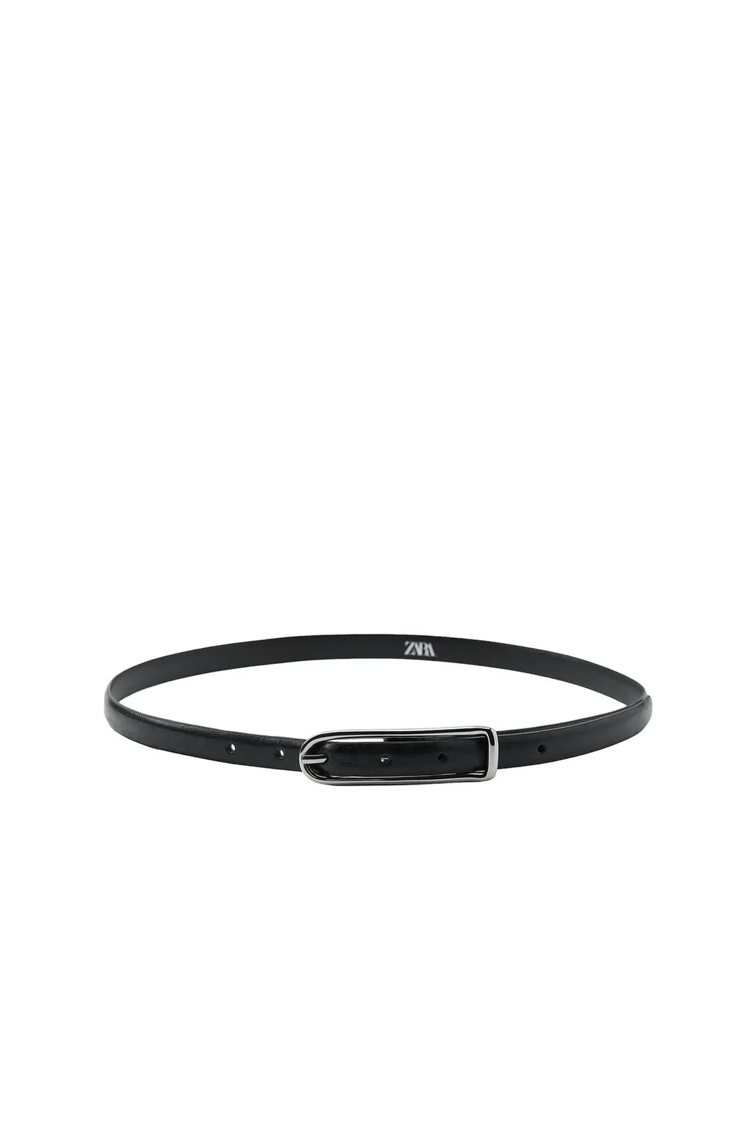 Узкий ремень из 100% кожи, Zara