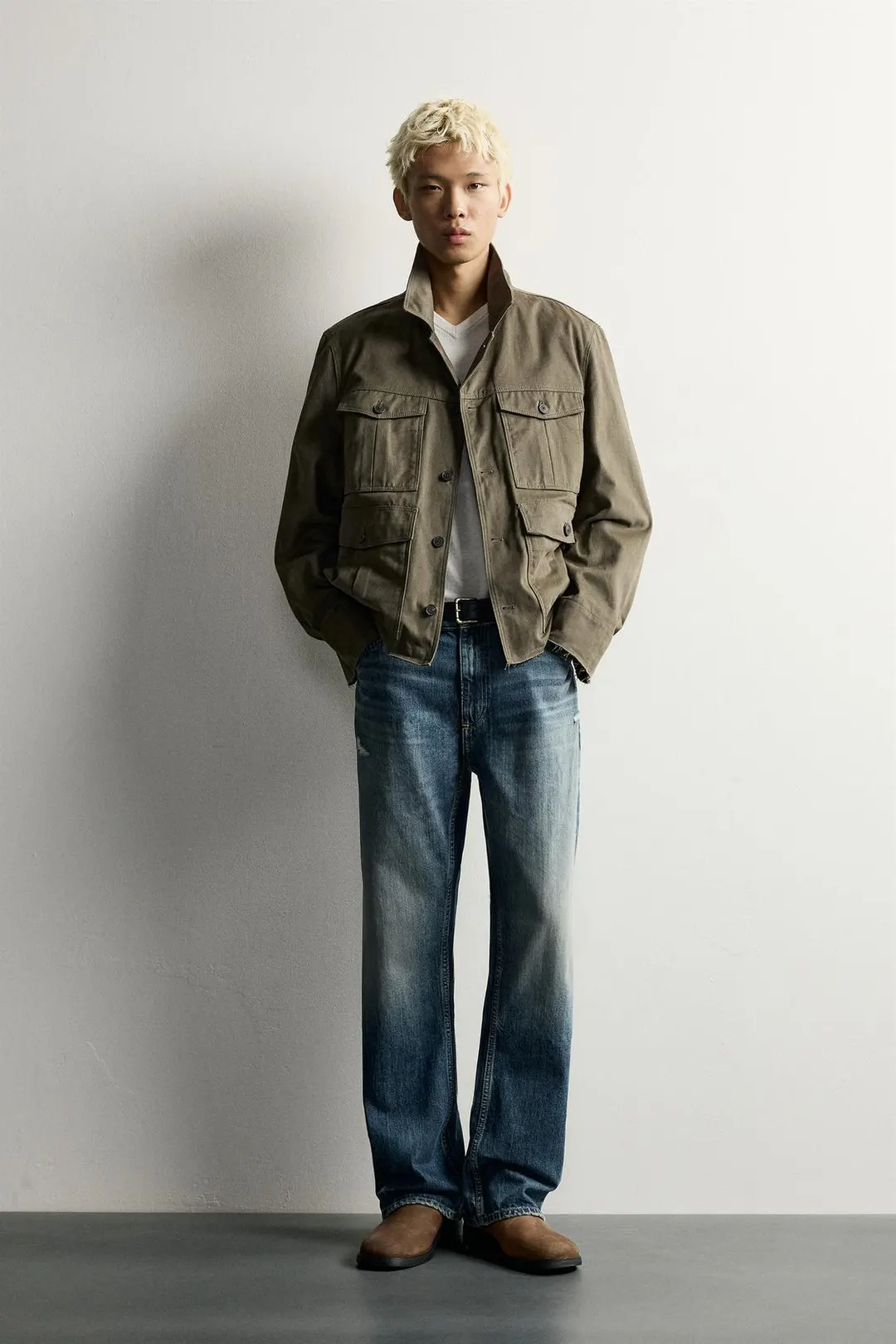 Джинсы расклешенного кроя, Zara