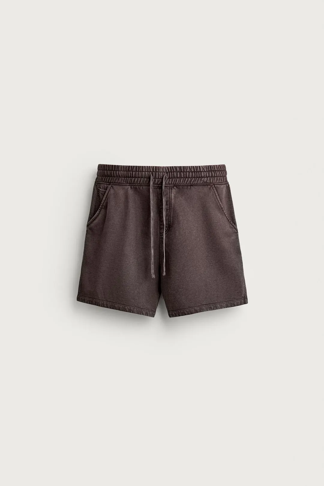 Спортивные бермуды с эффектом потертости, Zara