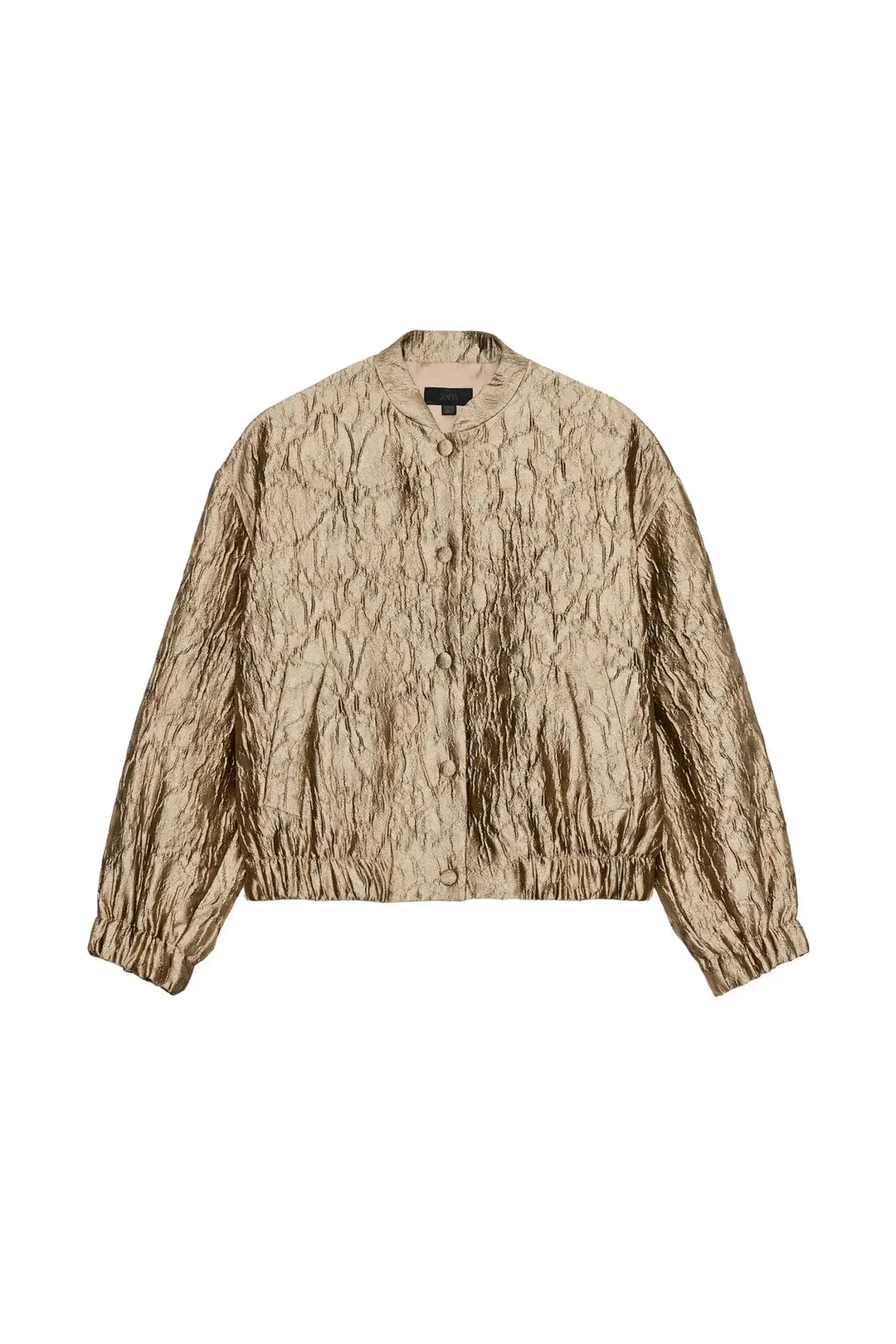Бомбер жаккардовый с цветочным узором, Zara