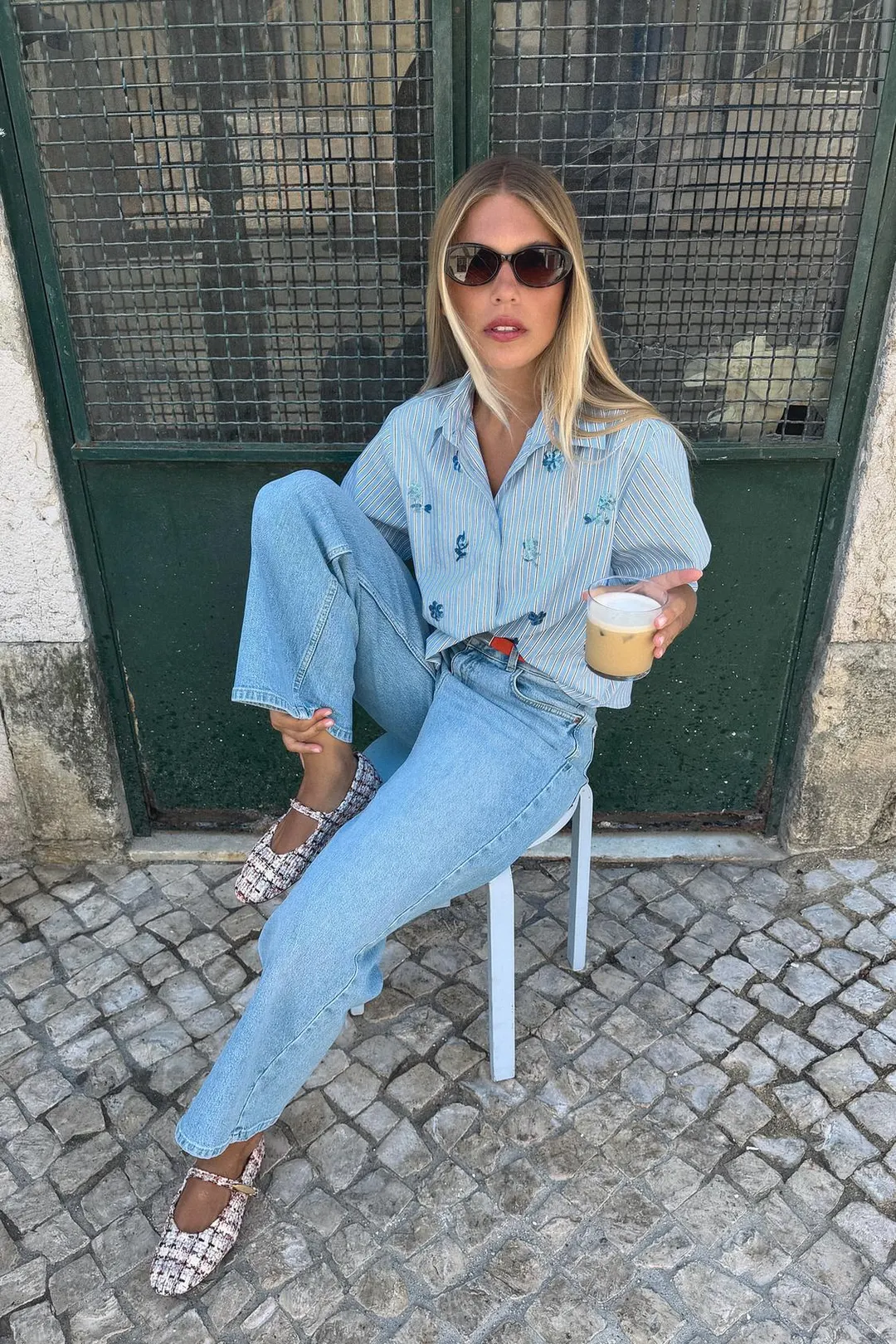 Текстильные балетки, Zara