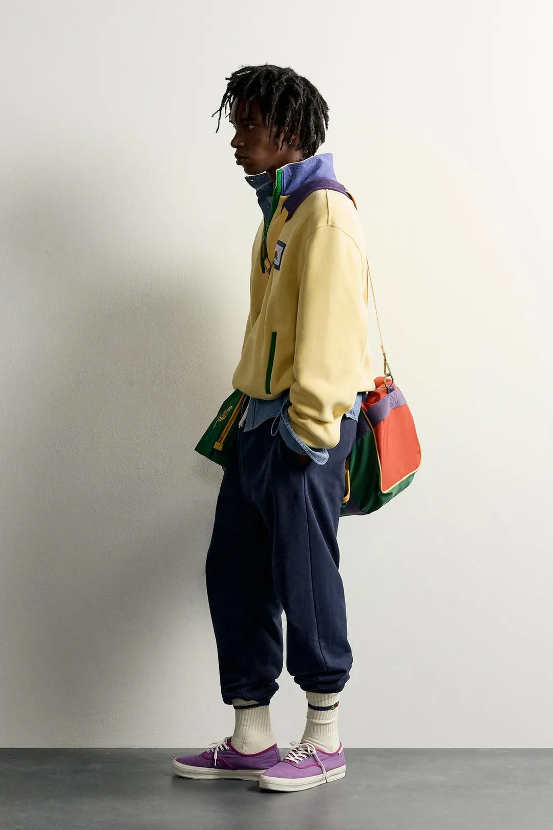 Джоггеры хлопковые FRUIT OF THE LOOM™, Zara