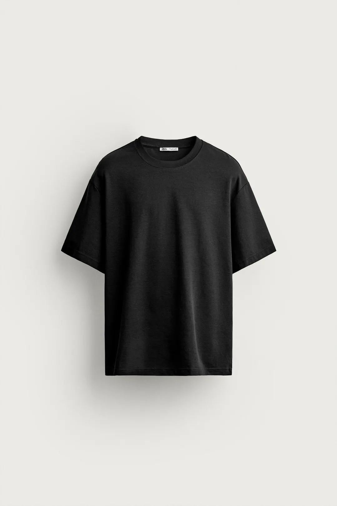 Футболка свободного кроя из интерлока /04, Zara