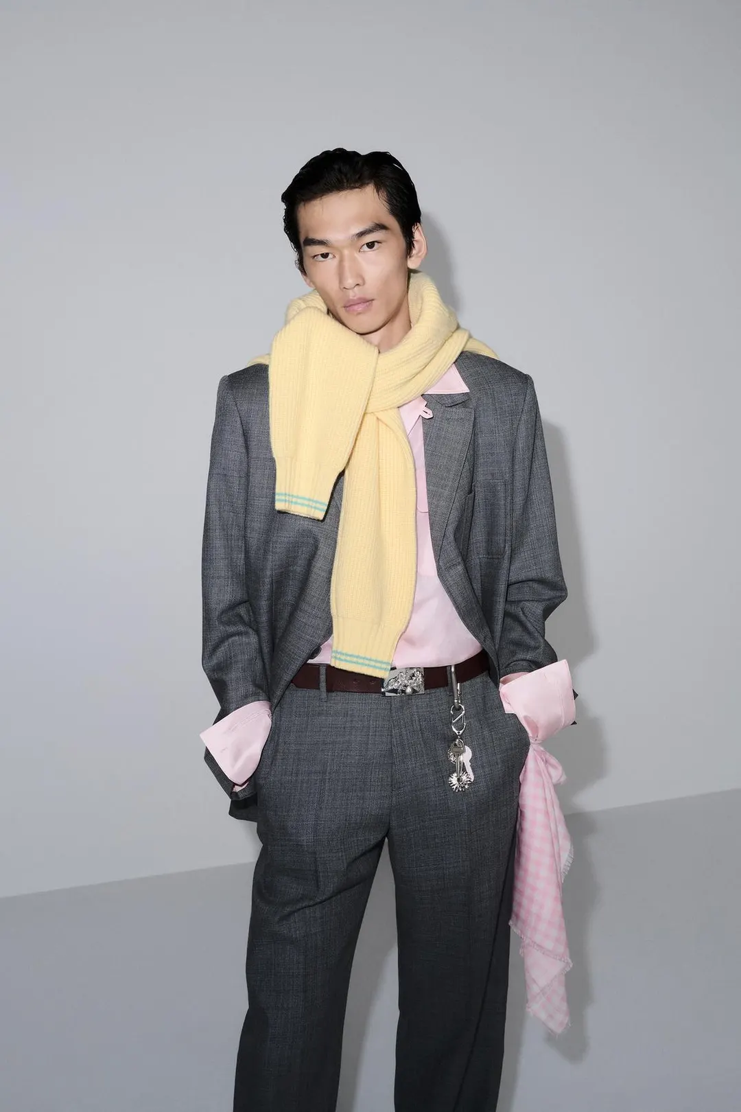 Костюмный блейзер из 100% шерсти, Zara