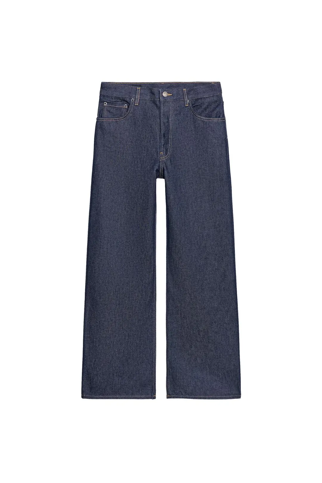 Джинсы прямого кроя со средней посадкой ZW Collection, Zara