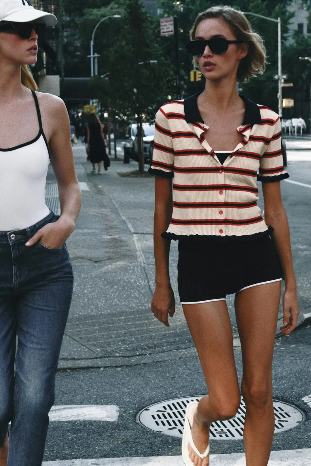 Кардиган в полоску, Zara
