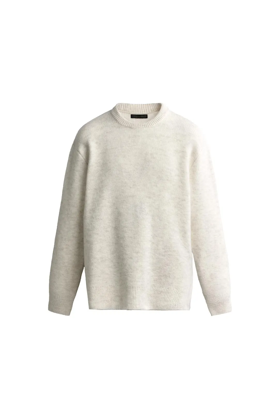 Свитер фактурный из смесовой шерсти, Zara