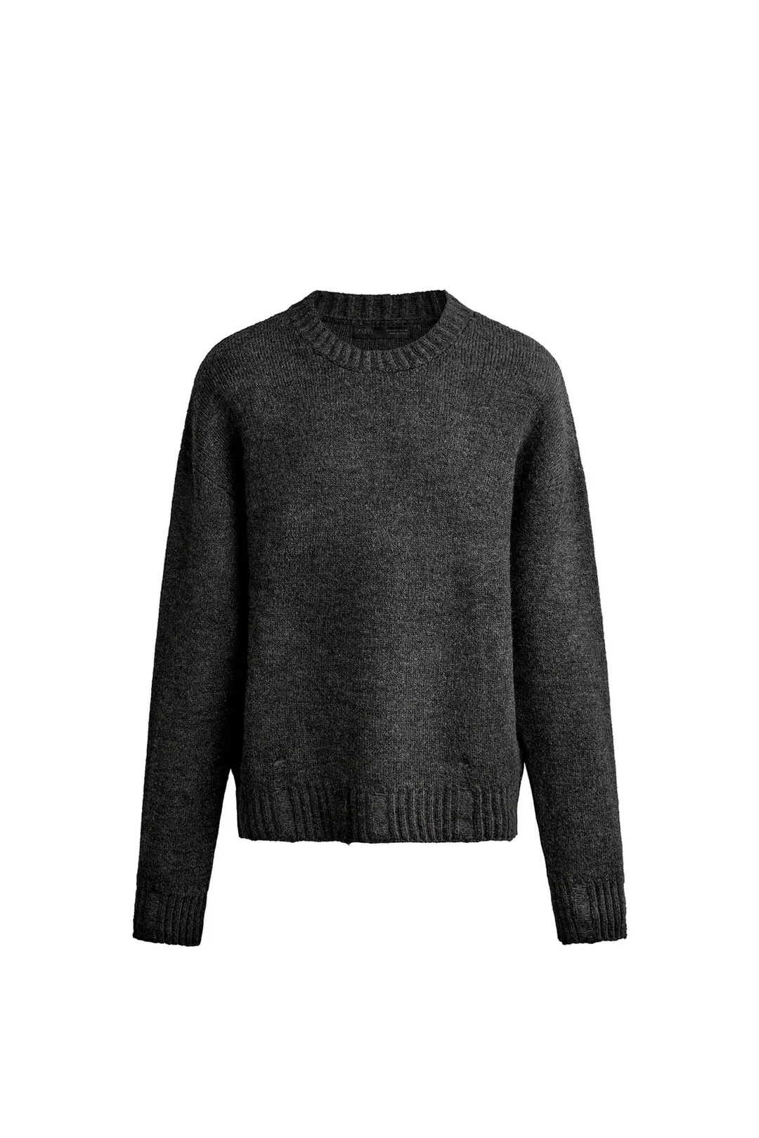 Джемпер свободного кроя с эффектом потертости, Zara