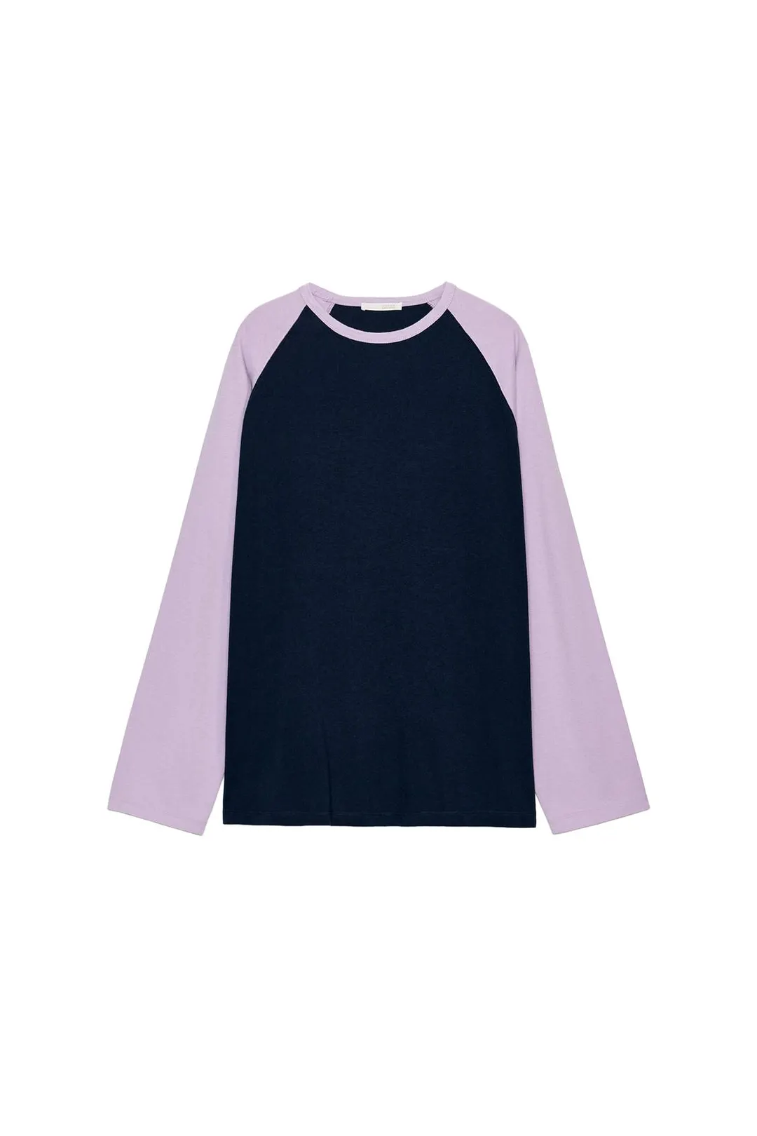 Футболка с контрастными рукавами реглан, Zara