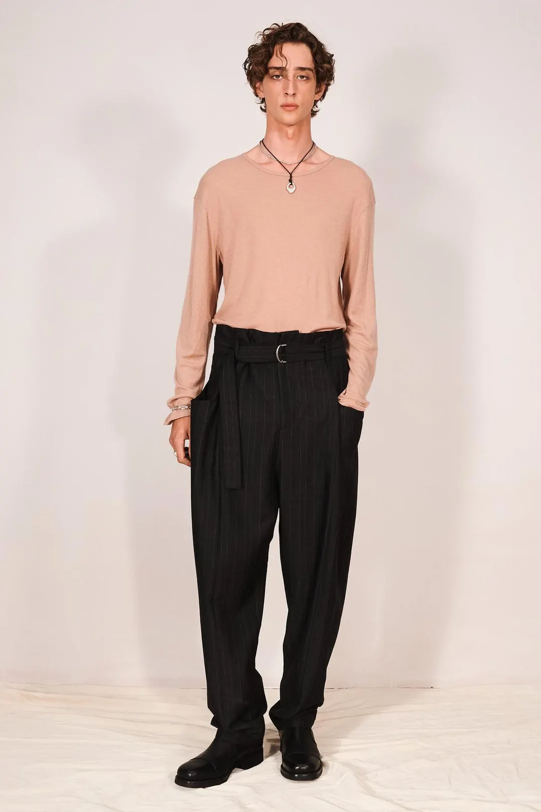 Футболка свободного кроя из лиоцелла и шерсти, Zara
