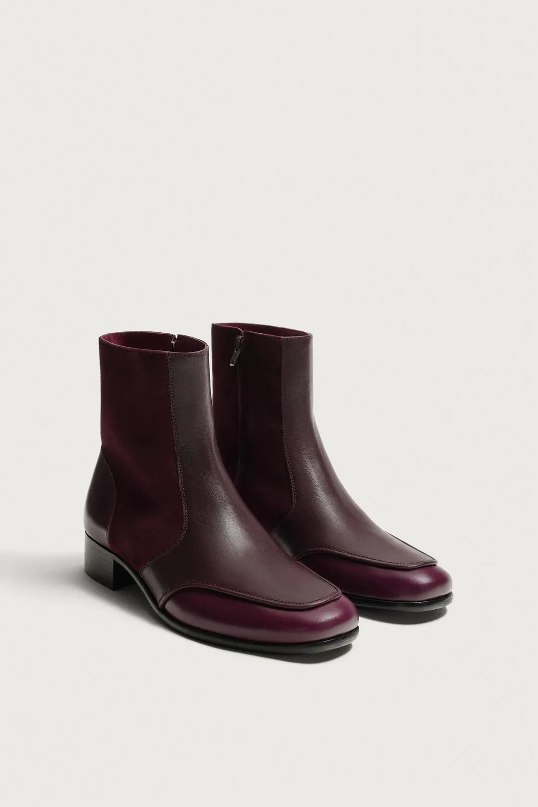 Кожаные сапоги, Zara