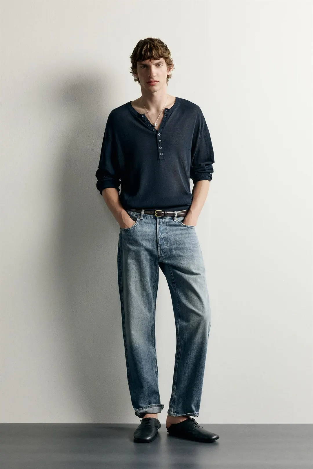 Джинсы прямого кроя, Zara