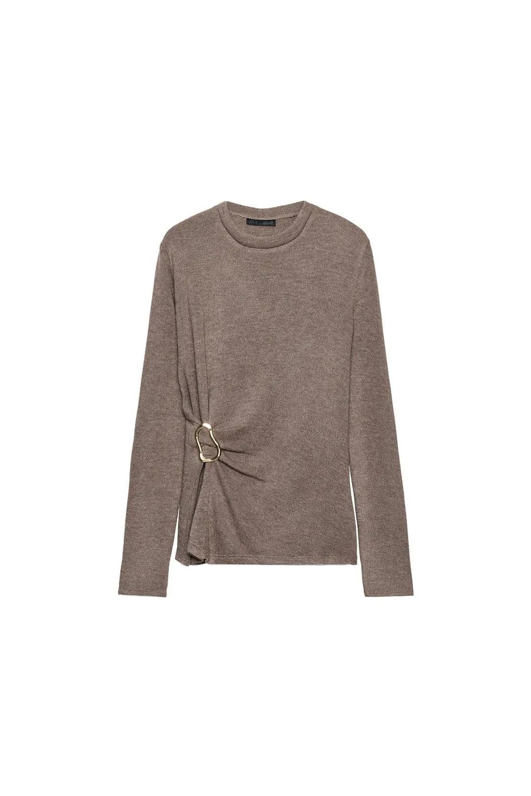 Топ мягкий с декором, Zara