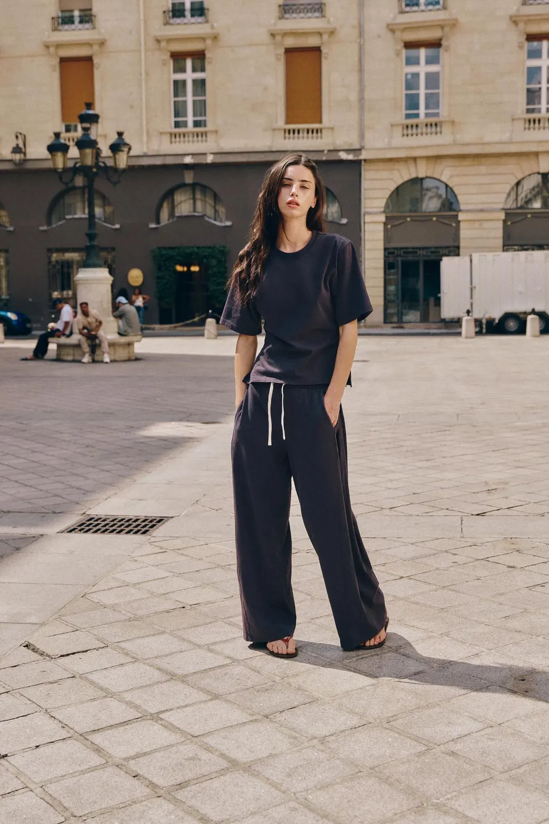 Облегающая футболка из хлопка, Zara