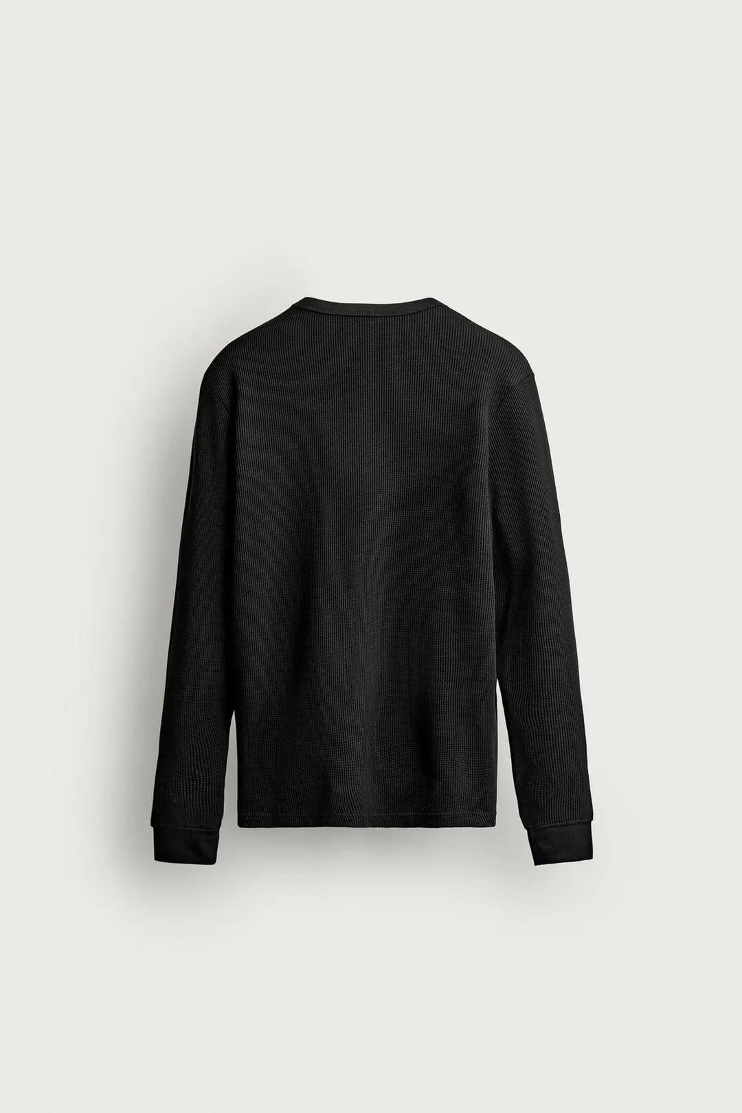 Футболка прямого кроя вафельной вязки, Zara