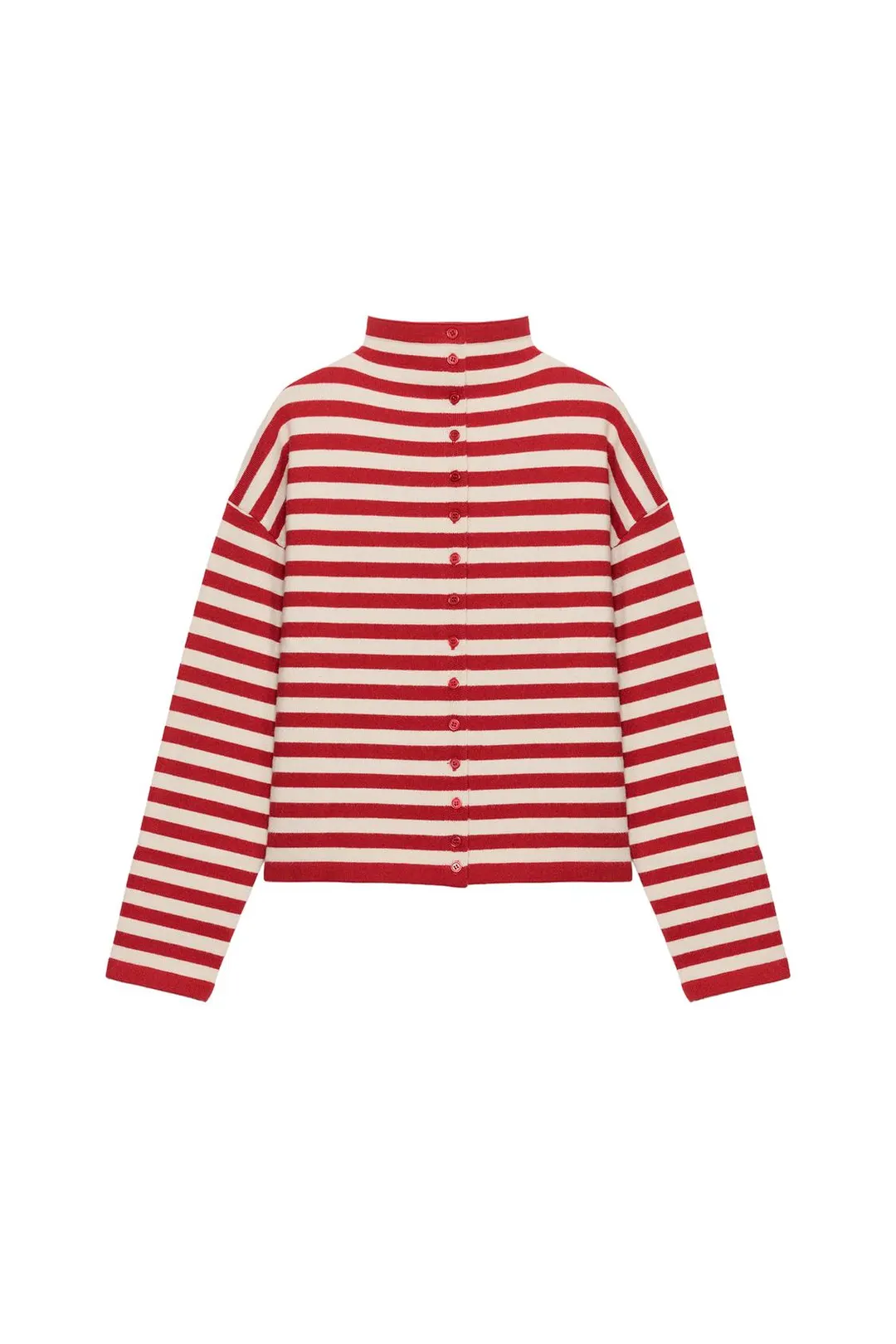 Трикотажный кардиган в полоску, Zara