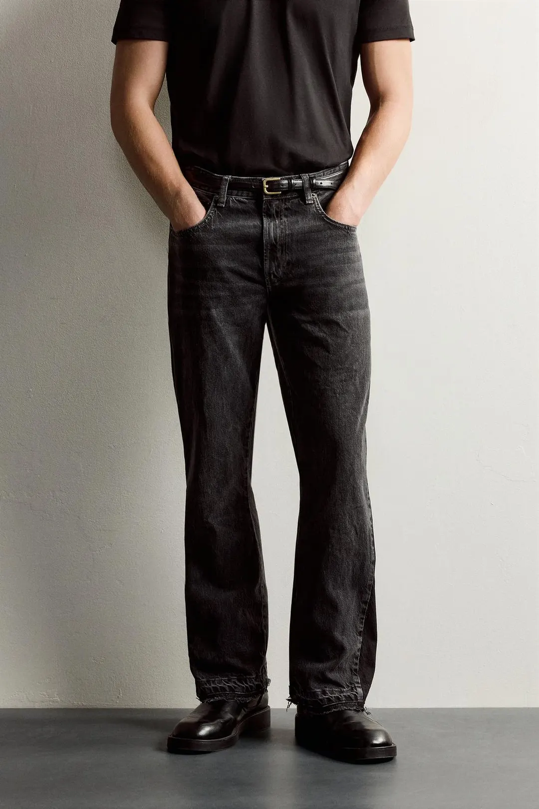 Джинсы расклешенного кроя, Zara