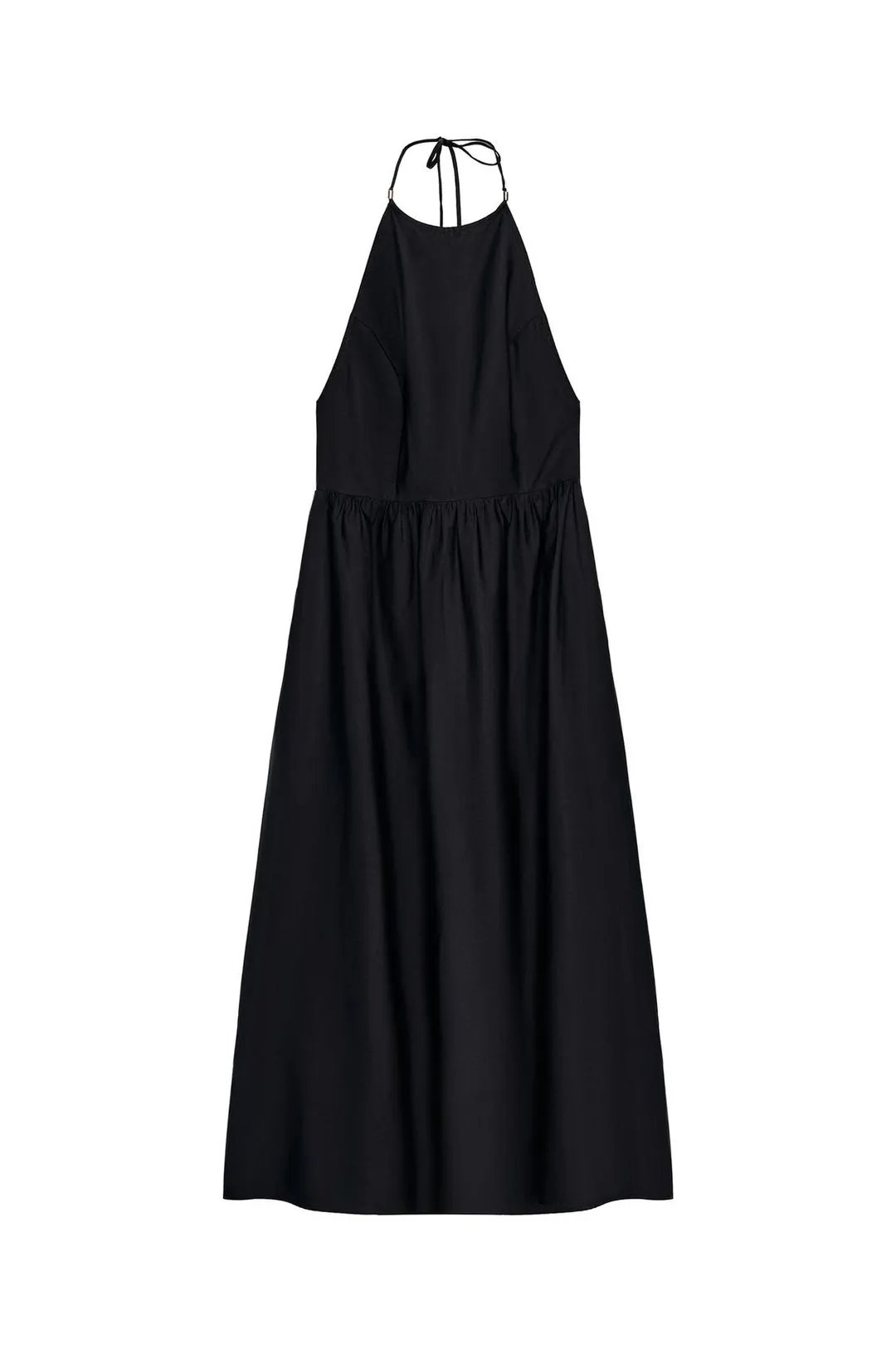 Поплиновое платье миди, Zara
