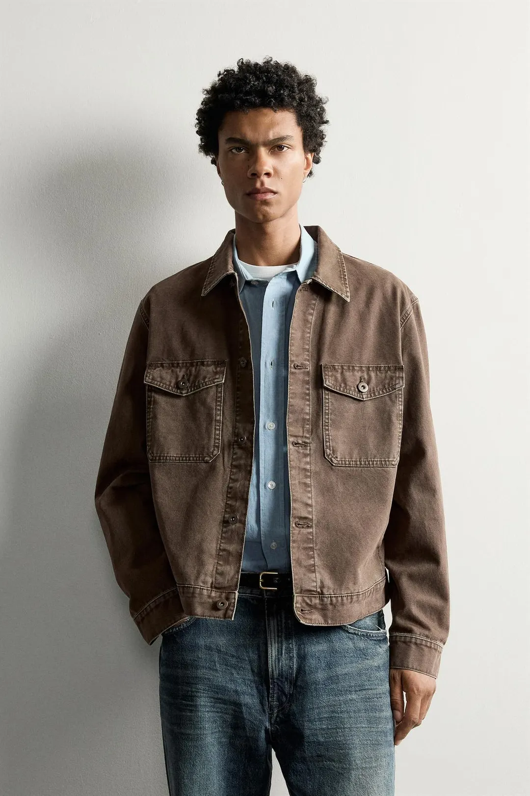 Куртка джинсовая базовая, Zara