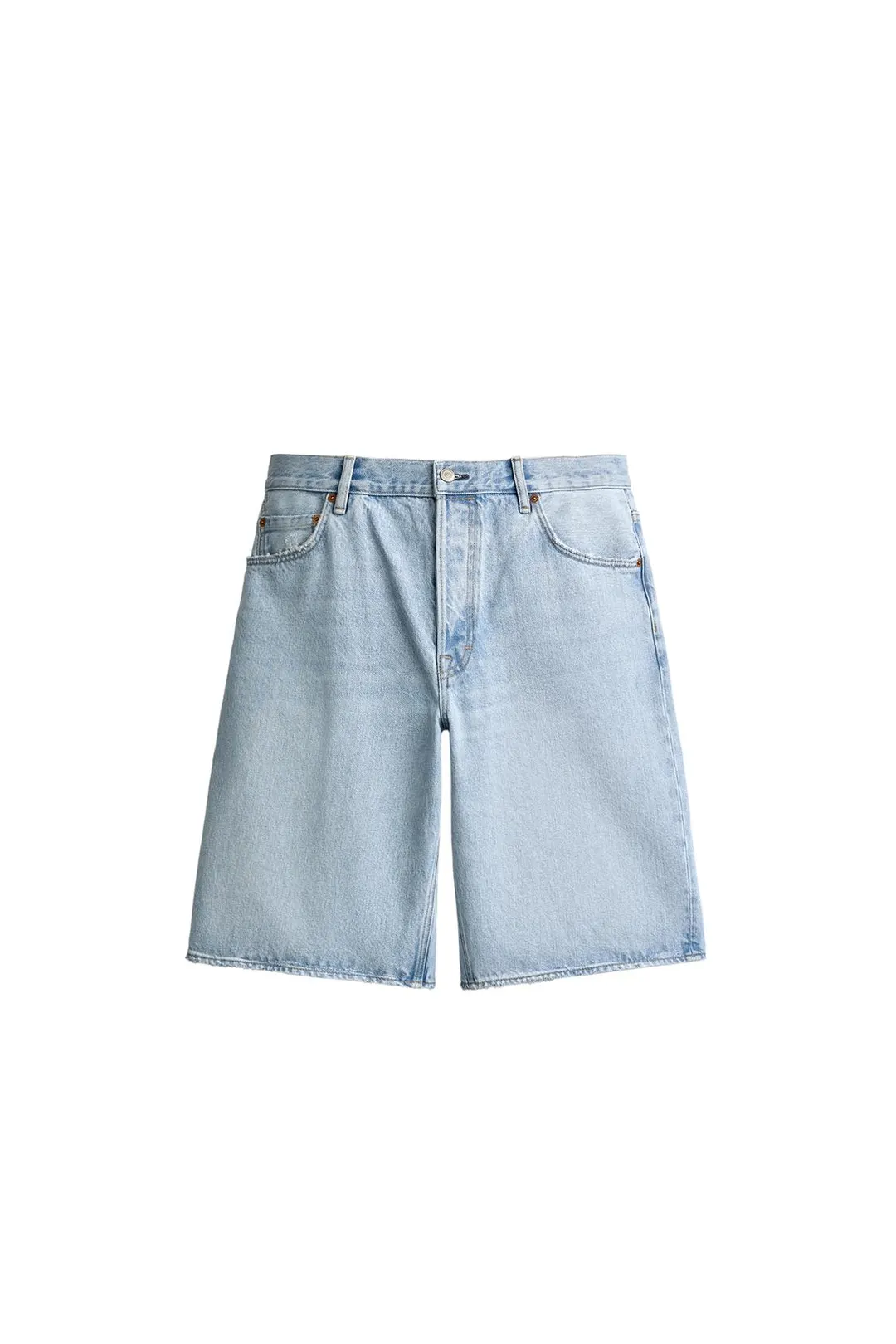 Джинсовые бермуды свободного кроя, Zara