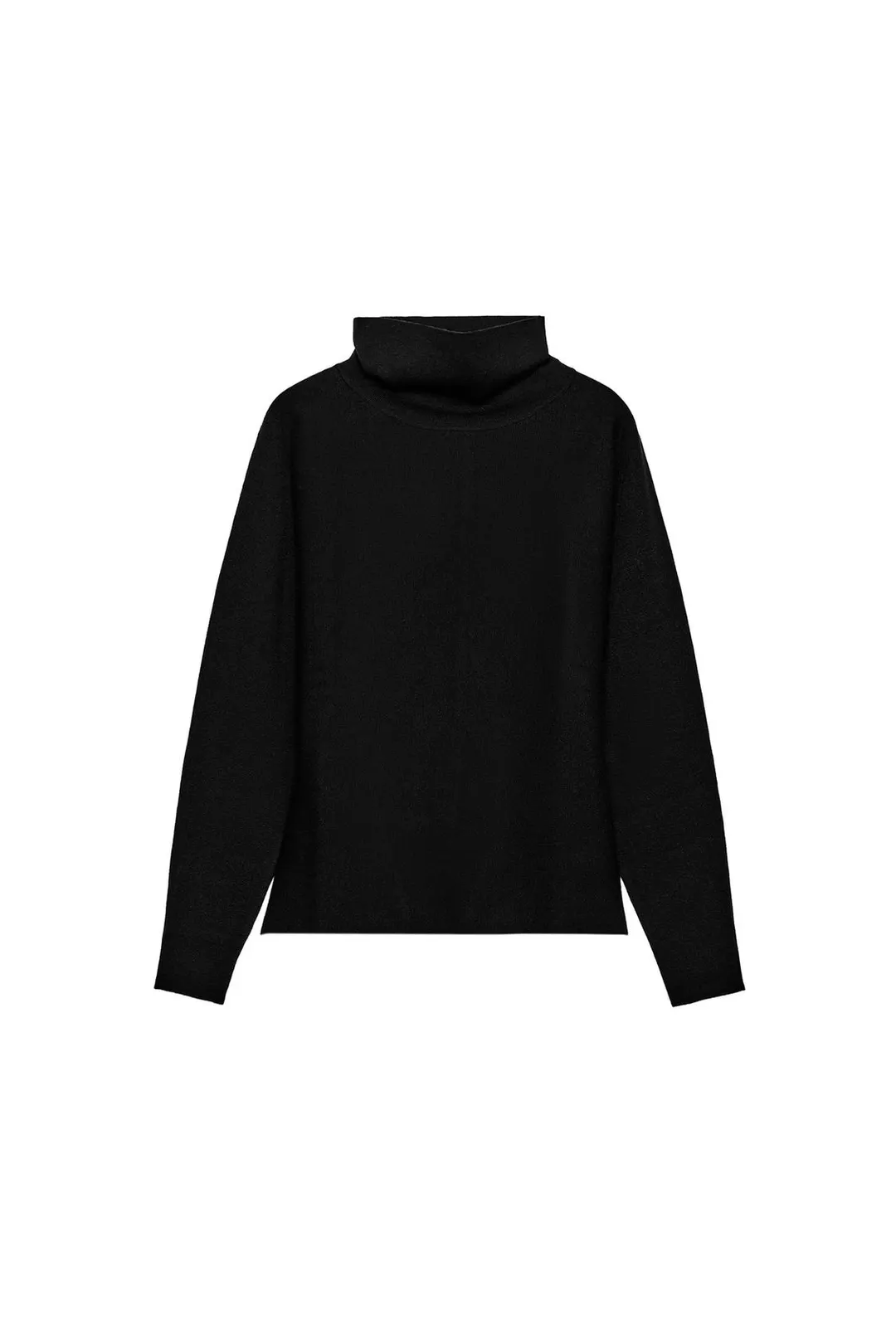 Трикотажный свитер с высоким воротником, Zara
