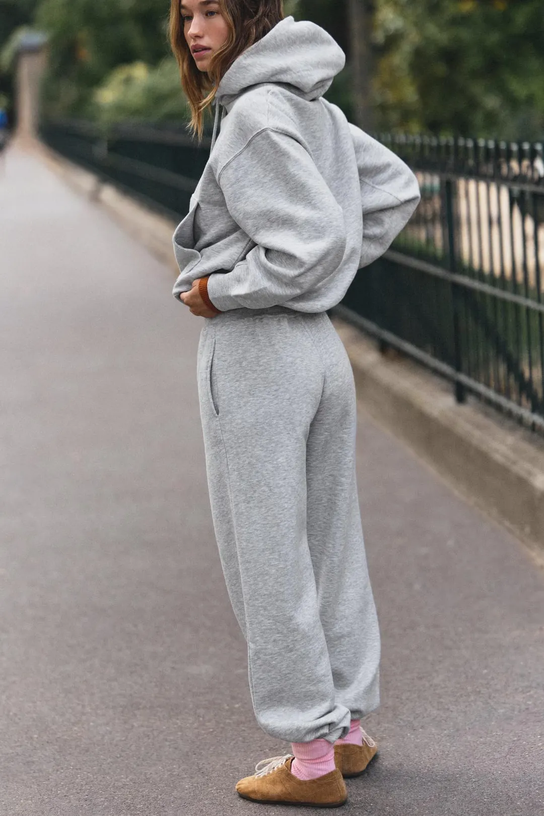 Брюки базовые плюшевые, Zara