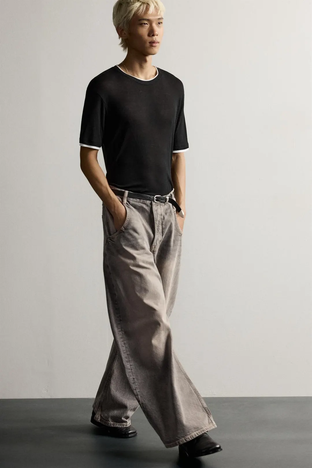 Джинсы свободного кроя barrel, Zara