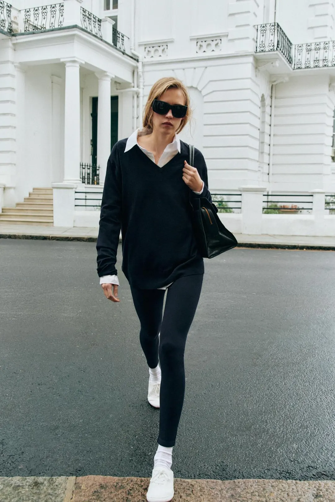 Вязаные легинсы, Zara