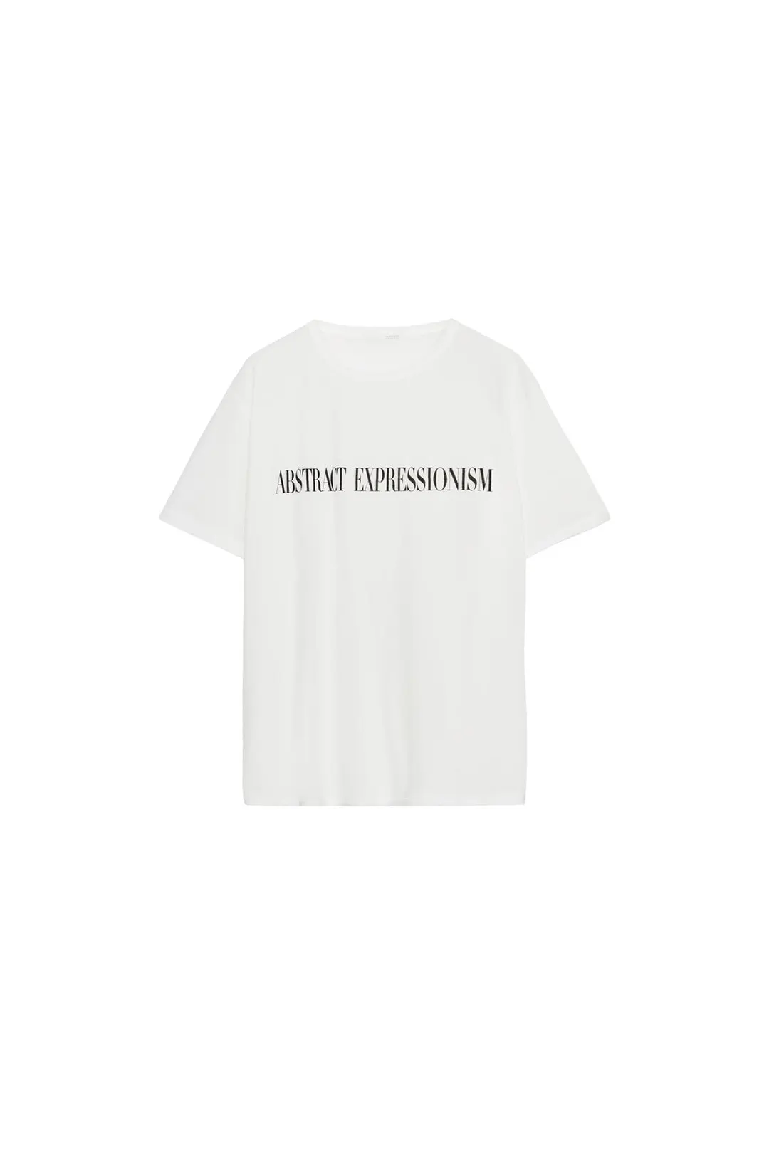 Футболка оверсайз с надписью, Zara