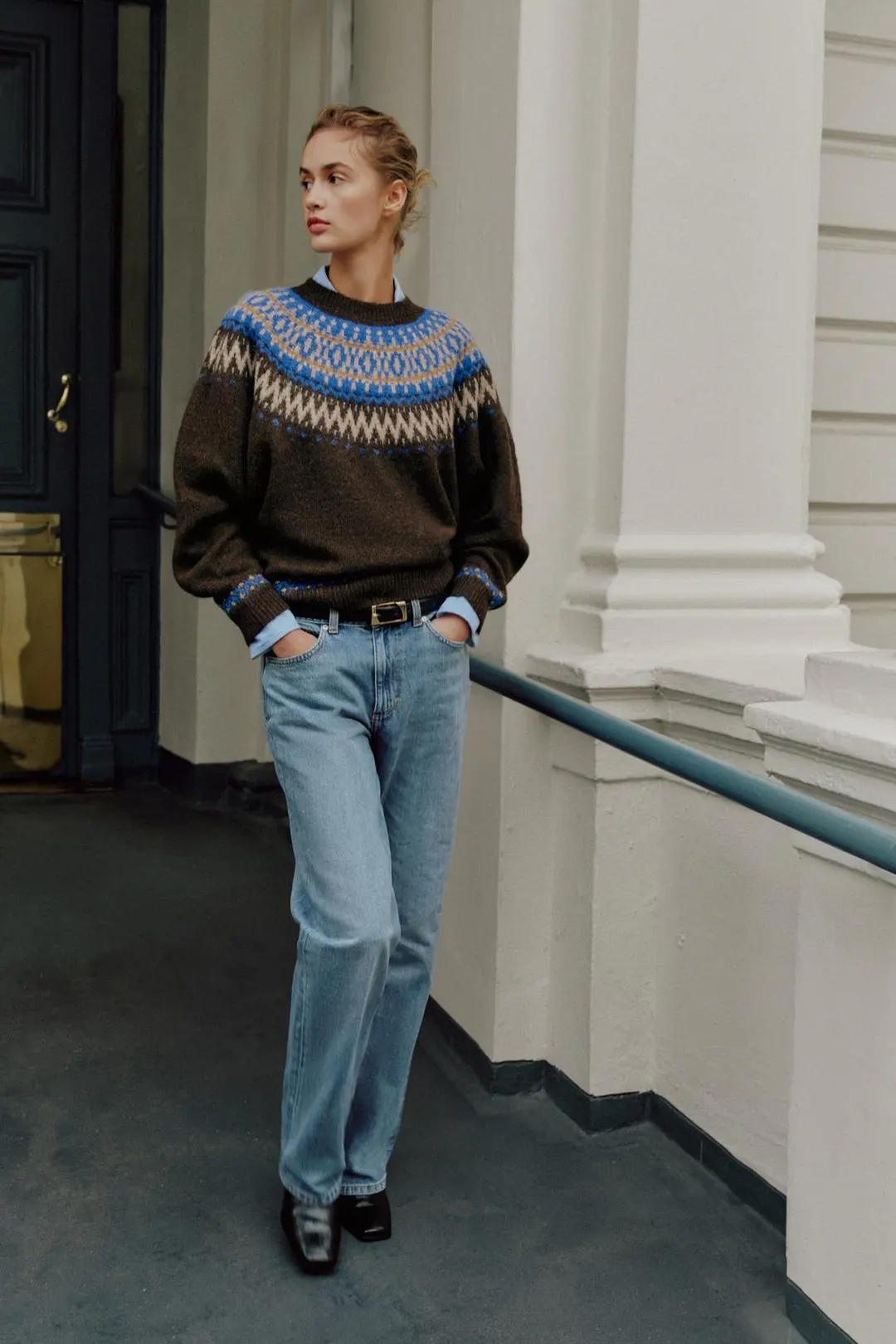 Жаккардовый джемпер, Zara